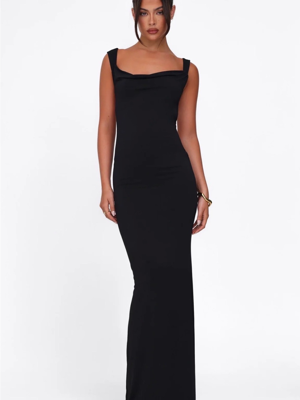 Tiger mist MORANA DRESS Black Sleeveless Maxi Dress